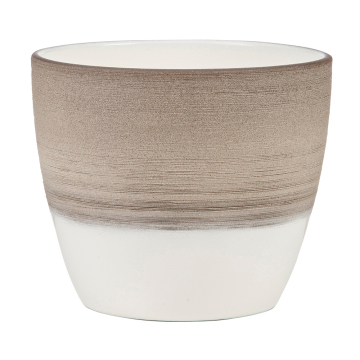 SAKSIJA keramička Scheurich Espresso Cream 14cm
