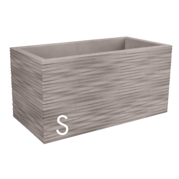 ŽARDINJERA Nicoli Elegance Siva 80x40cm