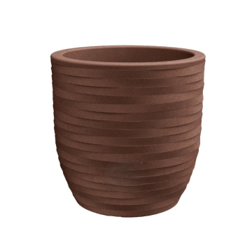 NICOLI saksija Rhea Elegance smeđa 30 cm