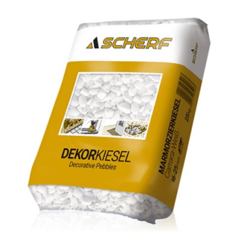SCHERF bijeli-carrara mramorni kamen 16-25mm
