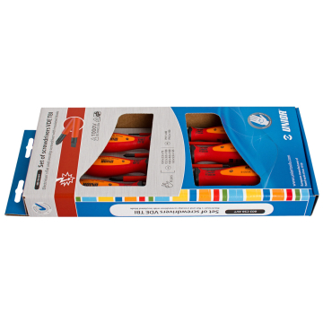 UNIOR izvijač 6kom-ravni+krstasti 603C6AVT