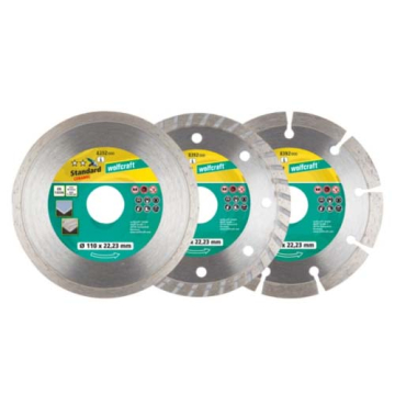 WOLFCRAFT rezne ploče dijamantske 3/1 FI110x22.3mm