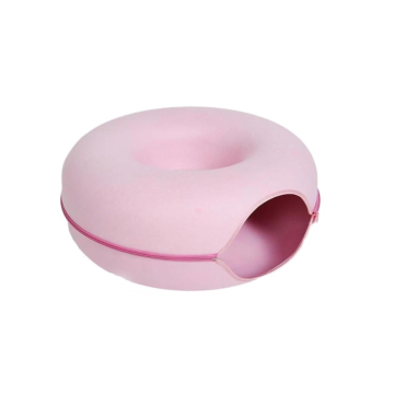 KUĆICA za mačke krug pink