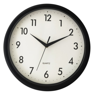 DECOSTRONG sat zidni Classic crni 30,5cm