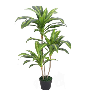 DECOSTRONG biljka umjetna Dracena Fragrans u saksiji H100cm