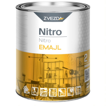 ZVEZDA lak plava nitro emajl RAL 5005 0,75l