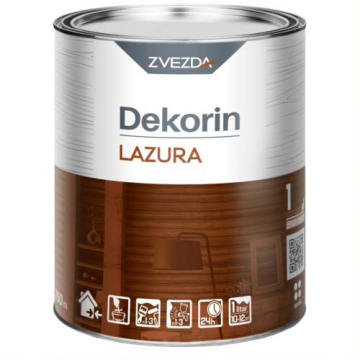 ZVEZDA lazura Dekorin bezbojna 0,75l