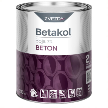 ZVEZDA boja za beton Betakol siva RAL 7032 0,75l